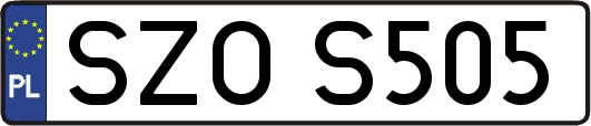 SZOS505
