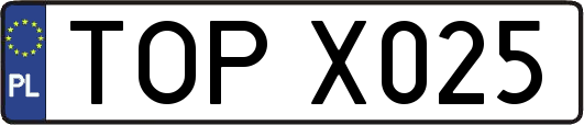 TOPX025