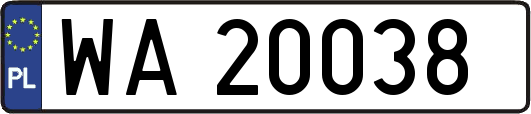 WA20038