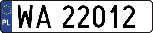 WA22012