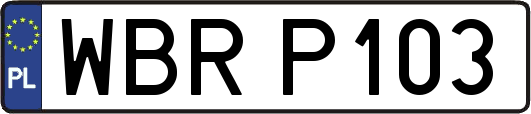 WBRP103