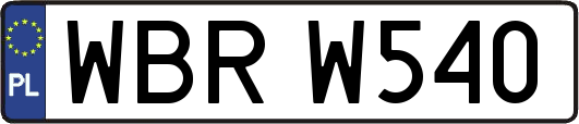 WBRW540
