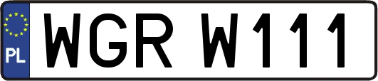WGRW111