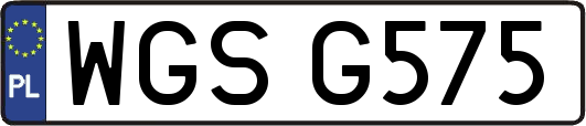 WGSG575