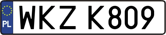 WKZK809