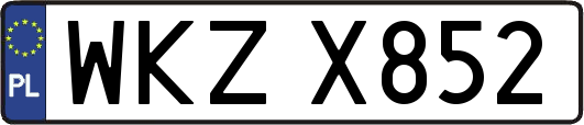 WKZX852