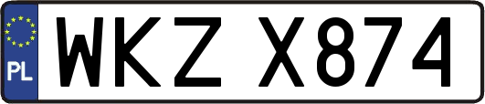 WKZX874