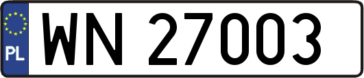 WN27003