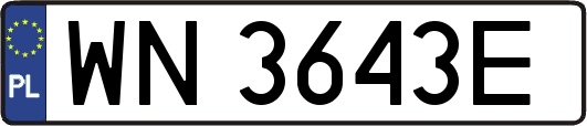 WN3643E