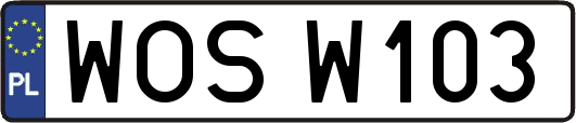 WOSW103