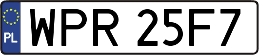 WPR25F7