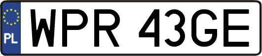 WPR43GE