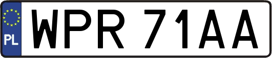 WPR71AA