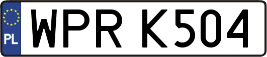 WPRK504