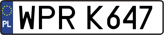 WPRK647