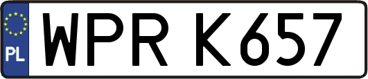 WPRK657