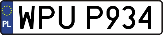 WPUP934