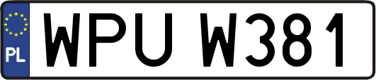 WPUW381