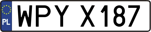 WPYX187