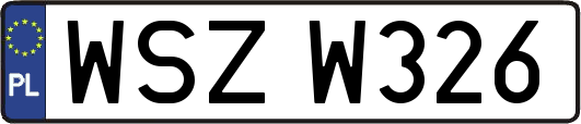 WSZW326