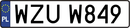 WZUW849
