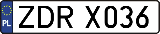 ZDRX036