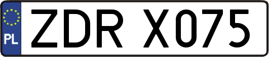 ZDRX075