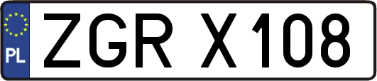 ZGRX108