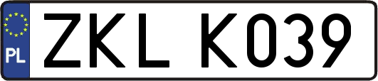 ZKLK039