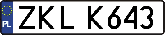 ZKLK643