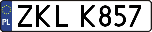 ZKLK857