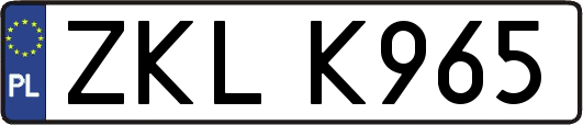 ZKLK965