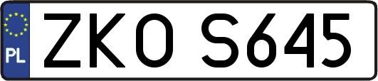 ZKOS645