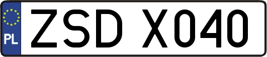 ZSDX040