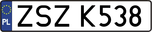 ZSZK538
