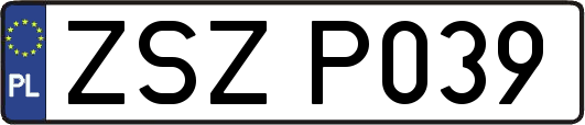 ZSZP039