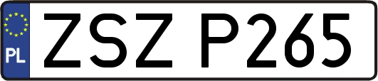 ZSZP265