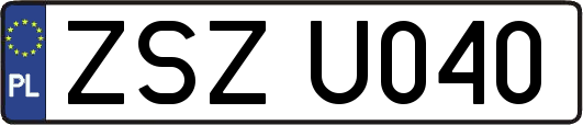 ZSZU040