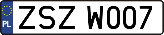 ZSZW007