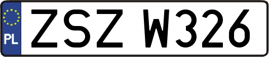 ZSZW326