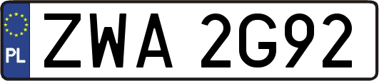 ZWA2G92