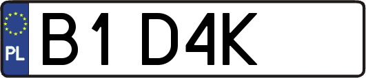 B1D4K