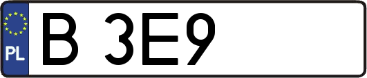 B3E9