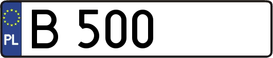 B500