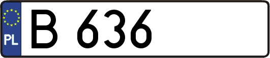 B636