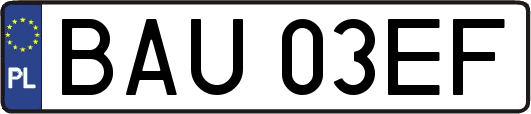 BAU03EF