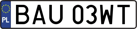 BAU03WT