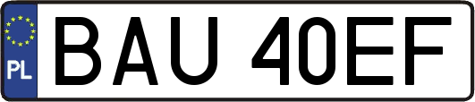 BAU40EF