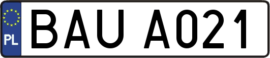 BAUA021