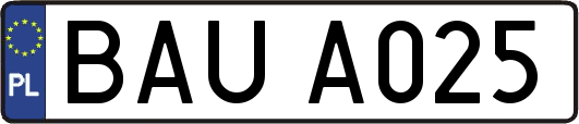 BAUA025